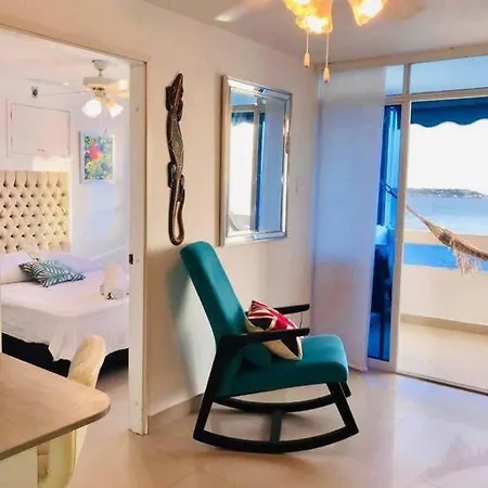Hermoso Con Vista Al Mar Apartamento Cartagena